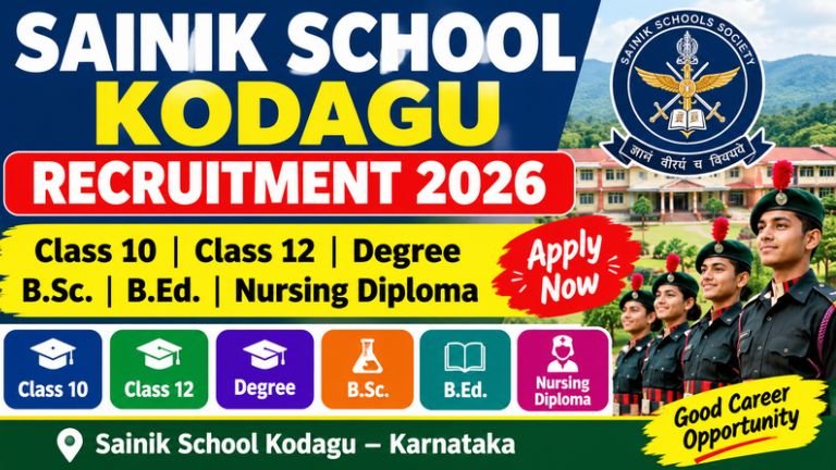 Sainik-School-Kodagu-Recruitment-2026